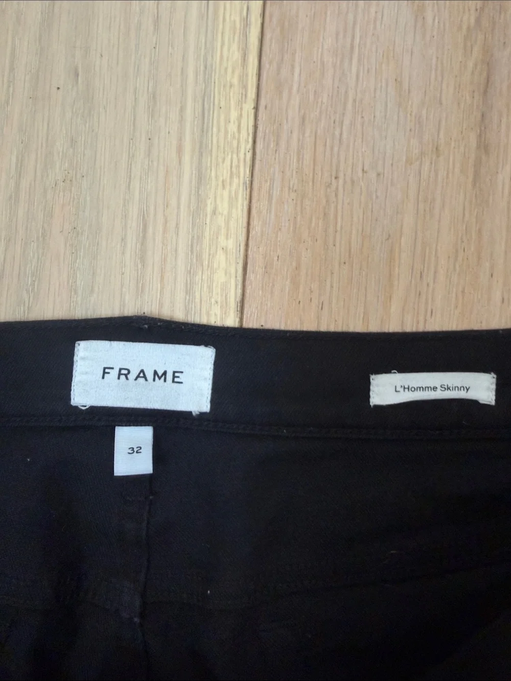 Frame Denim Black Slim Men’s Jeans